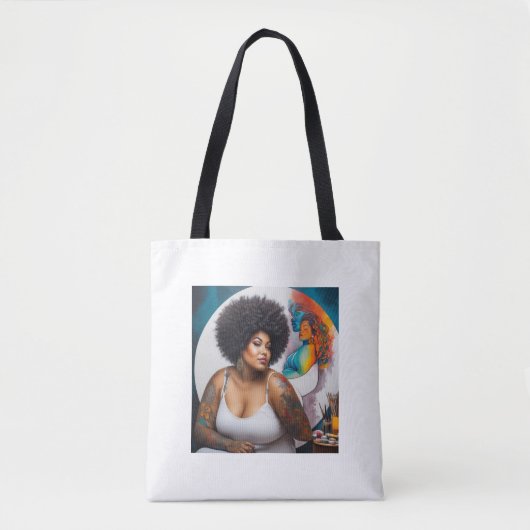 tote bag afro トートバッグ (正面)