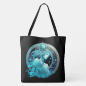 Tote Bag Aquarius Zodiac sign トートバッグ (裏面)
