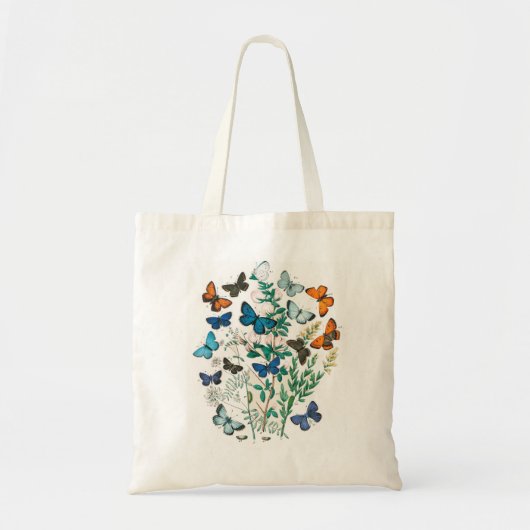 Tote Bag avec Papillon トートバッグ (正面)