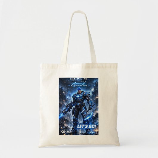 Tote Bag -AXION-8 STORMBLADE - LET'S GO! トートバッグ (正面)