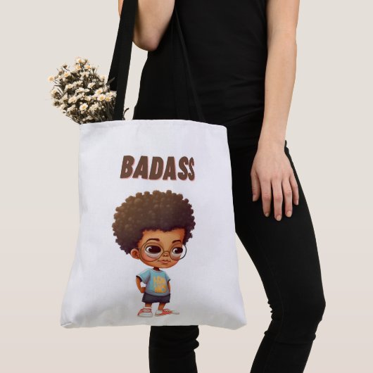 Tote Bag BADASS トートバッグ (クローズアップ)