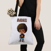 Tote Bag BADASS トートバッグ (クローズアップ)