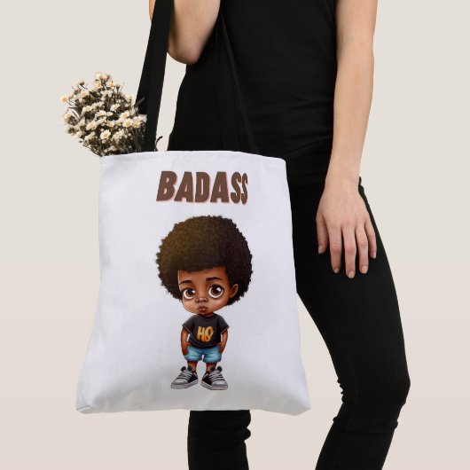 Tote Bag BADASS トートバッグ (クローズアップ)