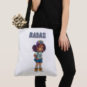 Tote Bag BADASS トートバッグ (クローズアップ)