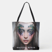 Tote Bag beautiful woman トートバッグ (裏面)