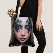 Tote Bag beautiful woman トートバッグ (クローズアップ)