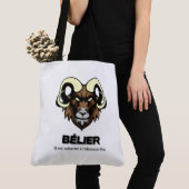 Tote Bag Bélier トートバッグ (クローズアップ)