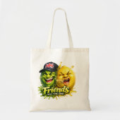 Tote bag, best friends トートバッグ (正面)