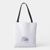 Tote bag bible scripture inspired joshua 24 トートバッグ (裏面)