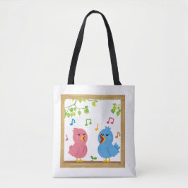 Tote bag birds トートバッグ
