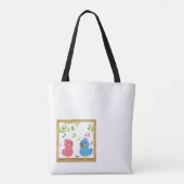 Tote bag birds トートバッグ (裏面)