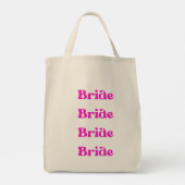 Tote bag bride トートバッグ (裏面)