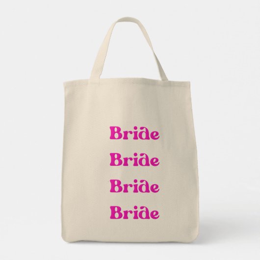 Tote bag bride トートバッグ (裏面)