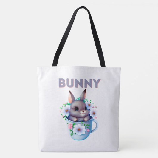 Tote Bag Bunny トートバッグ (正面)