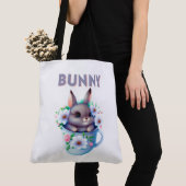 Tote Bag Bunny トートバッグ (クローズアップ)