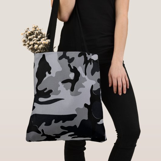 Tote Bag camouflage army トートバッグ (クローズアップ)