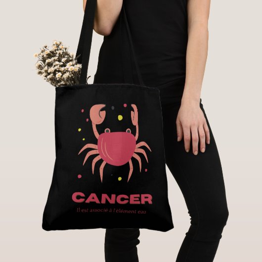 Tote Bag Cancer トートバッグ (クローズアップ)