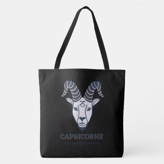 Tote Bag Capricorne トートバッグ (正面)