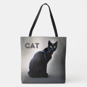 Tote Bag cat トートバッグ (正面)