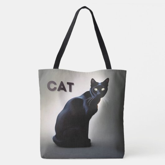 Tote Bag cat トートバッグ (裏面)