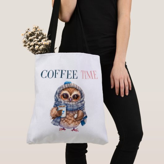 Tote Bag Coffee Time トートバッグ (クローズアップ)