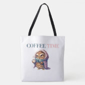 Tote Bag Coffee Time トートバッグ (正面)