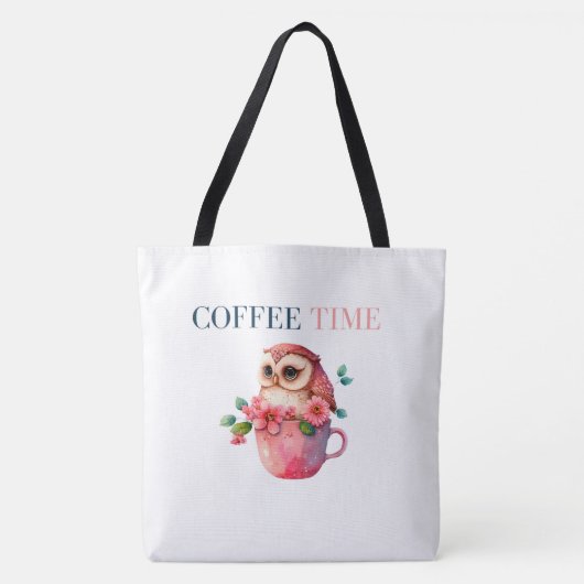 Tote Bag Coffee Time トートバッグ (正面)