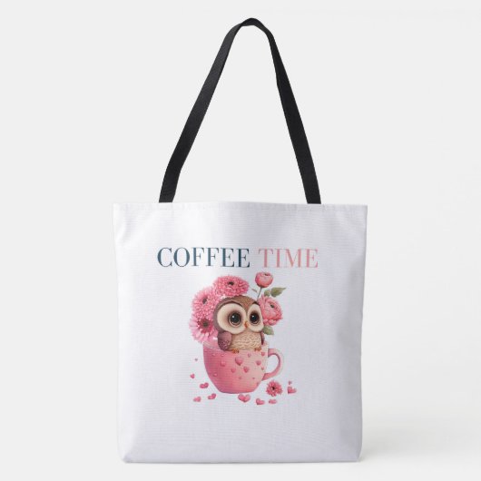 Tote Bag Coffee Time トートバッグ (正面)