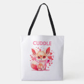 Tote Bag Cuddle トートバッグ (正面)