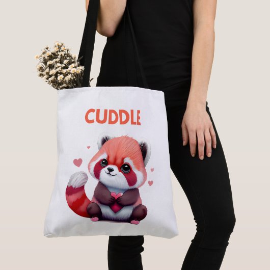 Tote Bag cuddle トートバッグ (クローズアップ)