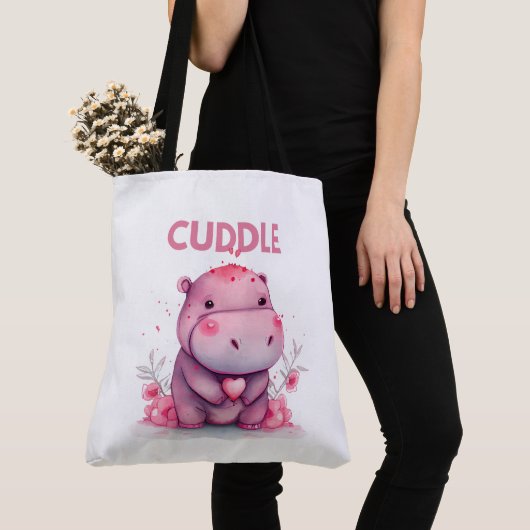 Tote Bag cuddle トートバッグ (クローズアップ)