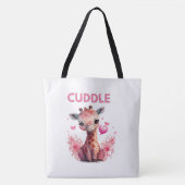 Tote Bag cuddle トートバッグ (正面)