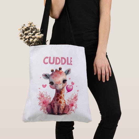 Tote Bag cuddle トートバッグ (クローズアップ)