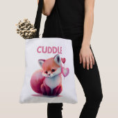 Tote Bag cuddle トートバッグ (クローズアップ)
