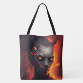 Tote Bag Dance of Flames トートバッグ (裏面)