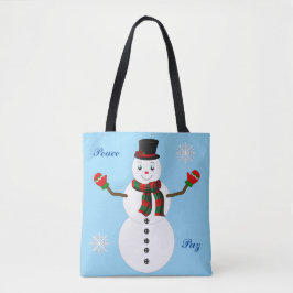 tote bag de hombre de nieve トートバッグ
