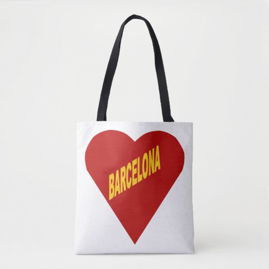 Tote bag d'épaule BARCELONA トートバッグ (正面)