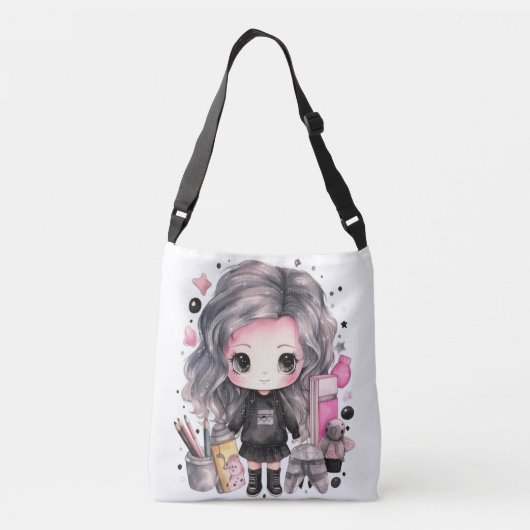 Tote Bag Design artiste クロスボディバッグ (裏面)