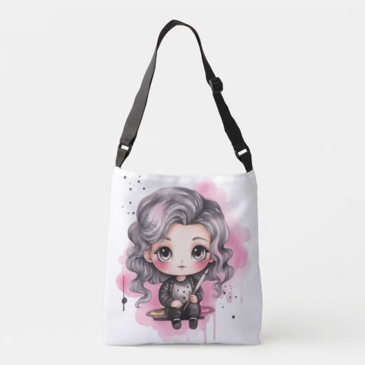 Tote Bag Design artiste クロスボディバッグ (裏面)