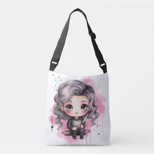 Tote Bag Design artiste クロスボディバッグ (正面)