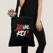 Tote Bag Devine Koi! トートバッグ (クローズアップ)
