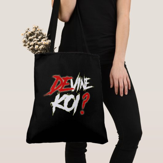 Tote Bag Devine Koi! トートバッグ (クローズアップ)