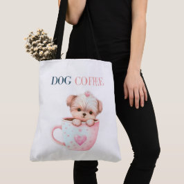 Tote Bag Dog Coffee トートバッグ