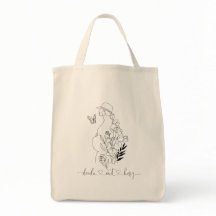 Tote Bag Doula mit Herz