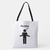Tote Bag dunno トートバッグ (正面)