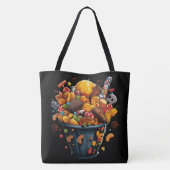 Tote Bag Enchanted Halloween Candies トートバッグ (裏面)