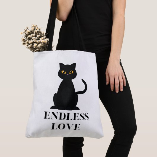 Tote Bag endless love トートバッグ (クローズアップ)