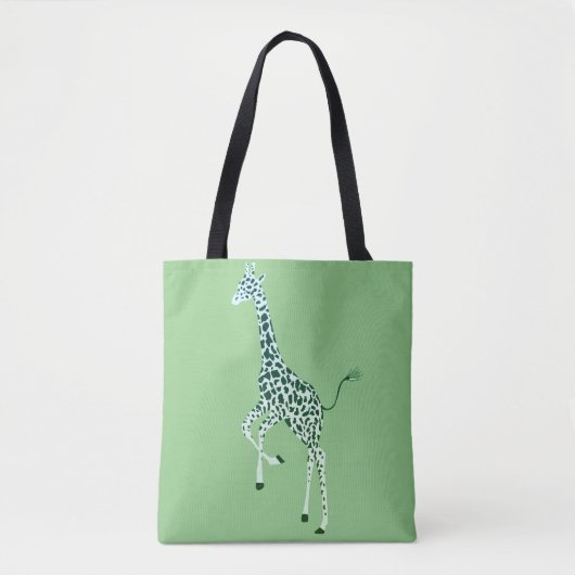 Tote Bag Epaule Animal Friendship - Giraffe - トートバッグ (正面)