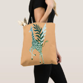 Tote Bag Epaule Animal Friendship - Giraffe トートバッグ (クローズアップ)