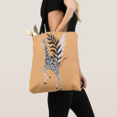 Tote Bag Epaule Animal Friendship - Giraffe トートバッグ (クローズアップ)
